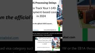 USCIS processing time I140 I485 otherseb2niw immigrationnews immigrationupdates [upl. by Mcgee704]