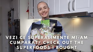 Lista mea de superalimente de la BebeteiMy Superfood Haul from Bebetei [upl. by Hinda]