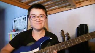 Impro blues gamme penta n°1  backing track en Mi [upl. by Edak221]