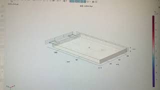 COMSOL ultrasound imaging battery bubble detection 3D model [upl. by Anil]