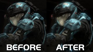 Halo Reach MCC Update  Lighting Bloom Comparison [upl. by Kwang]