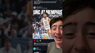 UNC VS Memphis exhibition game announced [upl. by Lea]