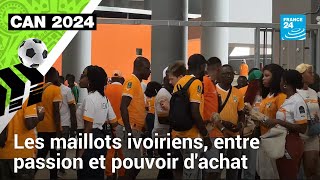 CAN 2024  les maillots ivoiriens entre passion et pouvoir dachat • FRANCE 24 [upl. by Amalia]