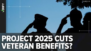 What Project 2025 says about veterans benefits [upl. by Anawed753]