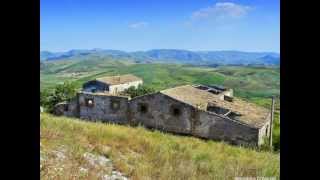 Civiltà Contadina Casali Case di Feudo Case di Campagna Cianciana Sicily  A DAscoli [upl. by Olecram383]