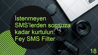 iPhone için istenmeyen SMS’lerden sonsuza kadar kurtulun  Fey SMS Filter [upl. by Droffig154]