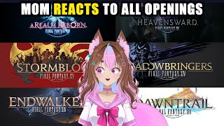 Mom REACTS to all FFXIV Titles plus Dawntrail trailer [upl. by Flanders]