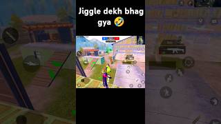 Jiggle dekh bhag gya bhai to 🤣 jigglegod pubgshots zulfikarislive [upl. by Queen]