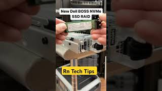 New Dell SSD Raid NVme shorts rntechtips server dell [upl. by Ecinom]