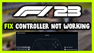 FIX F1 23 ControllerGamepad Not Working on PC [upl. by Shulock]