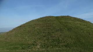 The impressive pre 1086 medieval motte and bailey castle site at Skipsea Yorkshire England 111121 [upl. by Willy]