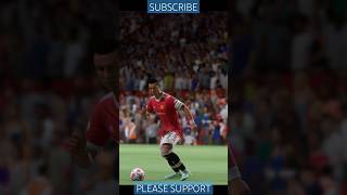 Cristiano Ronaldo scores great long range goal to make it 52 vs Burnley trending shorts fifa22 [upl. by Sallie]