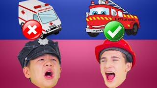 Where Is Babys Siren Song 🚒 🚓 🚑 amp MORE Best Kids Songs  Kids Funny Songs [upl. by Cornwall964]