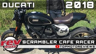 2018 DUCATI SCRAMBLER CAFE RACER Review Rendered Price Release Date [upl. by Haorbed]