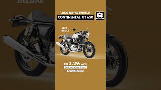 2023 Royal Enfield Continental GT 650 Price List New Colours [upl. by Akayas]