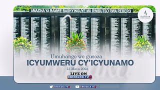 🔴LIVE Kwibuka30 Gusoza Icyumweru cyIcyunamo  13 Mata 2024 [upl. by Kenti704]