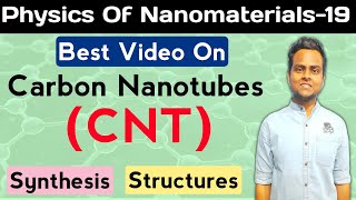 Carbon NanotubesCNT In Hindi  Synthesis Of CNT  Structures Of CNT [upl. by Emiaj18]