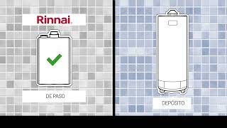 Calefón Rinnai vs Termotanque Rinnai Argentina Euterma [upl. by Jarita]
