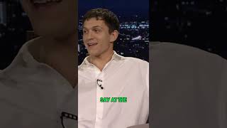 Tom Holland Teases SpiderMan 4 Cameos tomholland jimmyfallon movie spiderman shorts [upl. by Hayyikaz]