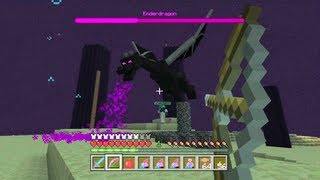 Minecraft Xbox  Quest To Kill The Ender Dragon  The Battle  Part 24 [upl. by Tavia589]