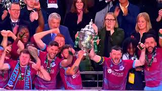 CUP PRESENTATION  DROGHEDA UNITED V DERRY CITY  2024 FAI CUP FINAL [upl. by Almap]