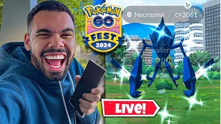 ULTRABEAST SHINY 🚨AO VIVO🚨 NECROZMA SAFADO VOLTOU pokemongo [upl. by Aicekal845]