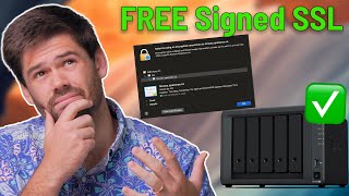 NO MORE HTTPS WARNINGS  How to Generate Signed SSL Certificates on Synology NAS [upl. by Nahsez]