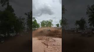 Trucks Gone Wild Colfax ‘24 high horsepower GMC s10 Jimmy wheelies into mud pit VOLUME UP [upl. by Mirisola]