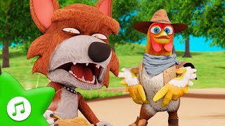 Bartolito y El Lobo 🐓🐺 CANCIONES PARA NIÑOS  La Granja de Zenón [upl. by Ahseinat718]