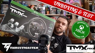 UNBOXING amp TEST du Volant Thrustmaster TMX PRO pour Xbox One  Xbox Series [upl. by Merrielle]