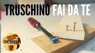 IL  SEMPLICE TRUSCHINO FAI DA TE  3 minuti di Falegnameria 8 [upl. by Eelorac]