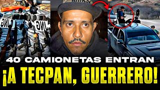 💥¡¡ULTIMA HORA CONVOY de 40 Camionetas DEL CJNG se TOPAN con los MARINOS en Tecpán Guerrero [upl. by Nirat]