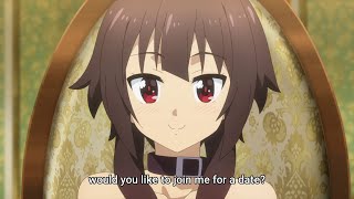 Megumin Wants To Date Kazuma  KonoSuba S3  Anime Recap [upl. by Vescuso]