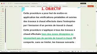 Le travail à chaud lOTP la manutention manuelle et le levage et manutention [upl. by Tterraj]