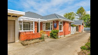 Videotour for 213 Memorial Ave Harcourts Gold Papanui christchurch [upl. by Ydualc]