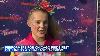 Jojo Siwa Natasha Bedingfield among Chicago Pride Fest headliners [upl. by Graniah85]