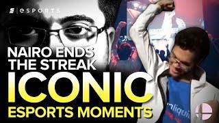 ICONIC Esports Moments Nairo Ends ZeRos Incredible Streak  MLG 2015 Smash [upl. by Auqinal617]