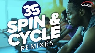 Workout Music Source  35 Spin amp Cycle Remixes 80159 BPM [upl. by Welbie115]