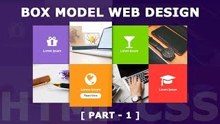 Responsive Box Model Web Design  Part 1  Html5 CSS3 Responsive Design Tutorial Using Media Query [upl. by Demha]