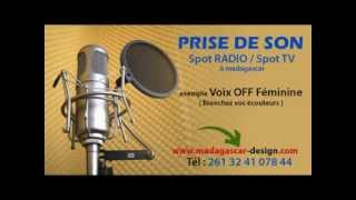 Voix OFF Féminine pour Spot Radio quotMargarine SHELBAquot  version malgache [upl. by Esiuqram]