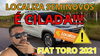 Carro Usado na Localiza Seminovos é bom Consumo Fiat Toro 2021 Freedom Flex é econômico [upl. by Trina171]