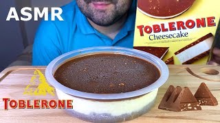 CHOCOLATE CAKE CHEESECAKE TOBLERONE ASMR MUKBANG EATING SOUNDS EATING SHOW [upl. by Nytsirc535]