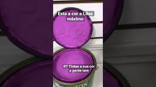 Cor Lilas Máxima a rttintas a gente tem rttintas foryou cores [upl. by Ahsinaw813]