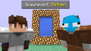 Minecraft But You Cant Leave The Aether [upl. by Assiluj]