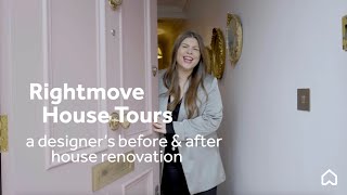 Inside a designers before and after house renovation  House Tours [upl. by Quincy]