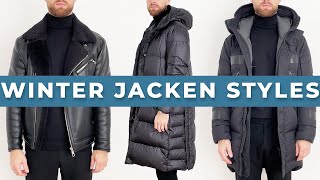 TOP WINTERJACKEN FÜR HERREN ● SO findest du die RICHTIGE WINTERJACKE [upl. by Portie]