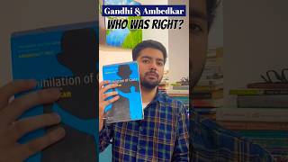 Gandhi amp Ambedkar Debate “The Doctor amp The Saint” Arundhati Roy shorts reel ambedkar short [upl. by Oniger972]