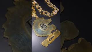 Rony Kbuloso  Cordao Personalizada 18k ourives joiaspersonalizadas [upl. by Josi]