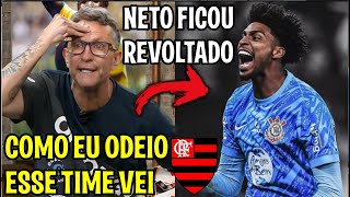 OLHA OQUE CRAQUE NETO FALOU APÓS FLAMENGO RECUSAR VENDA DE HUGO SOUZA quotPERDEU A LINHA DE VEZ AO VIVO [upl. by Josler318]