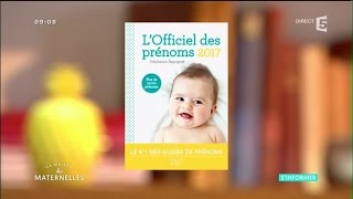 Prénom de bébé  les tendances 2017 [upl. by Anirdnajela298]